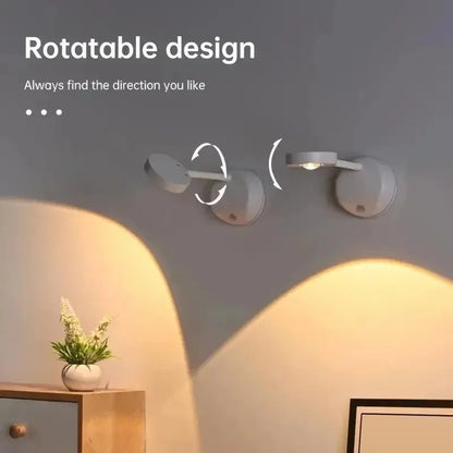 ✨ Wireless Motion Sensor Wall Light – Rechargeable LED Picture Spotlight with Remote & 3 Color Modes
